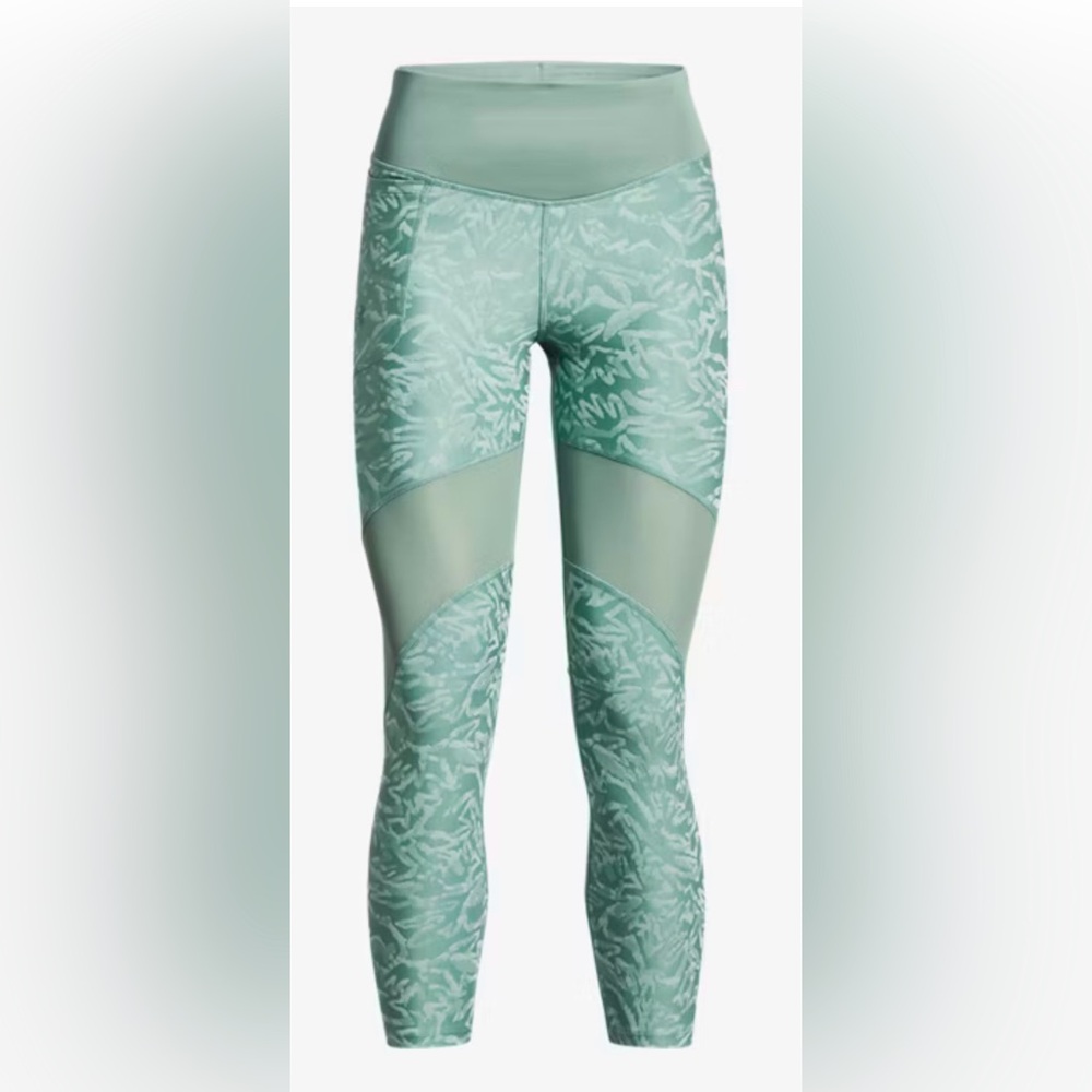 Under Armour Green Patterned Leggings